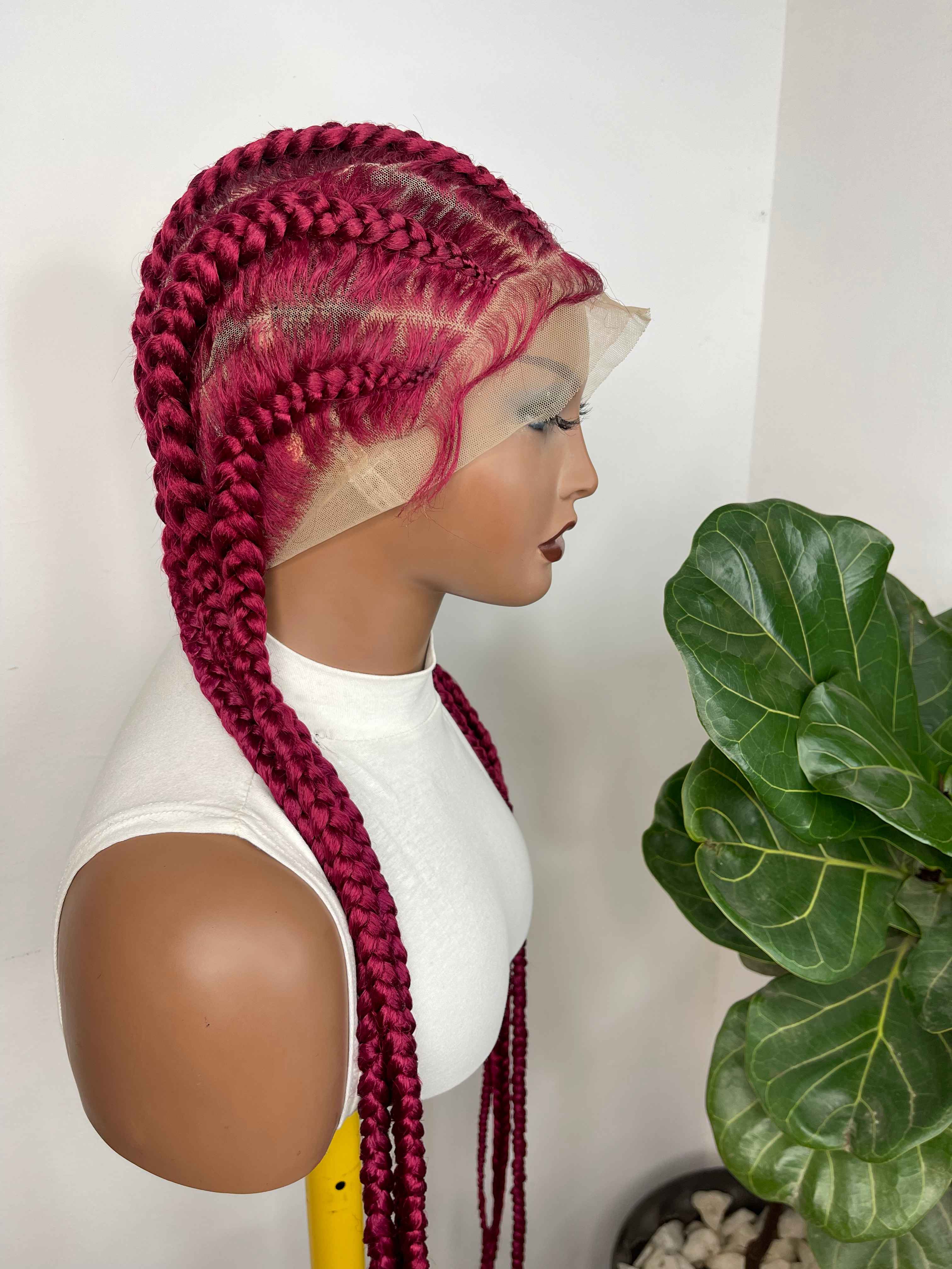 46" Full Lace Stitch Cornrow Braid - Image 3
