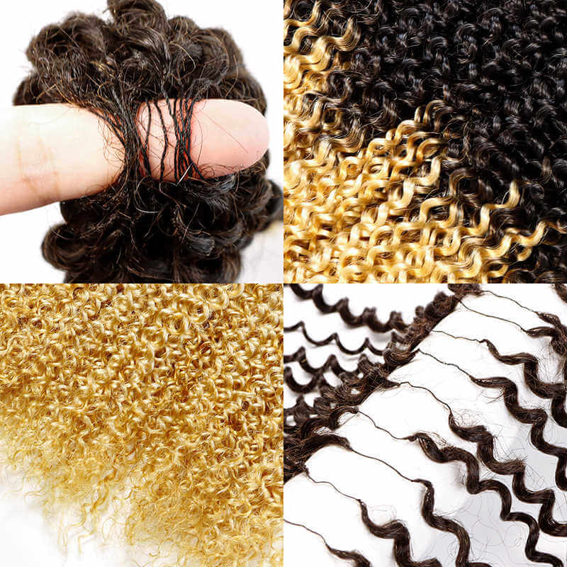 Deep Wave Feather Hair Extensions - Image 2