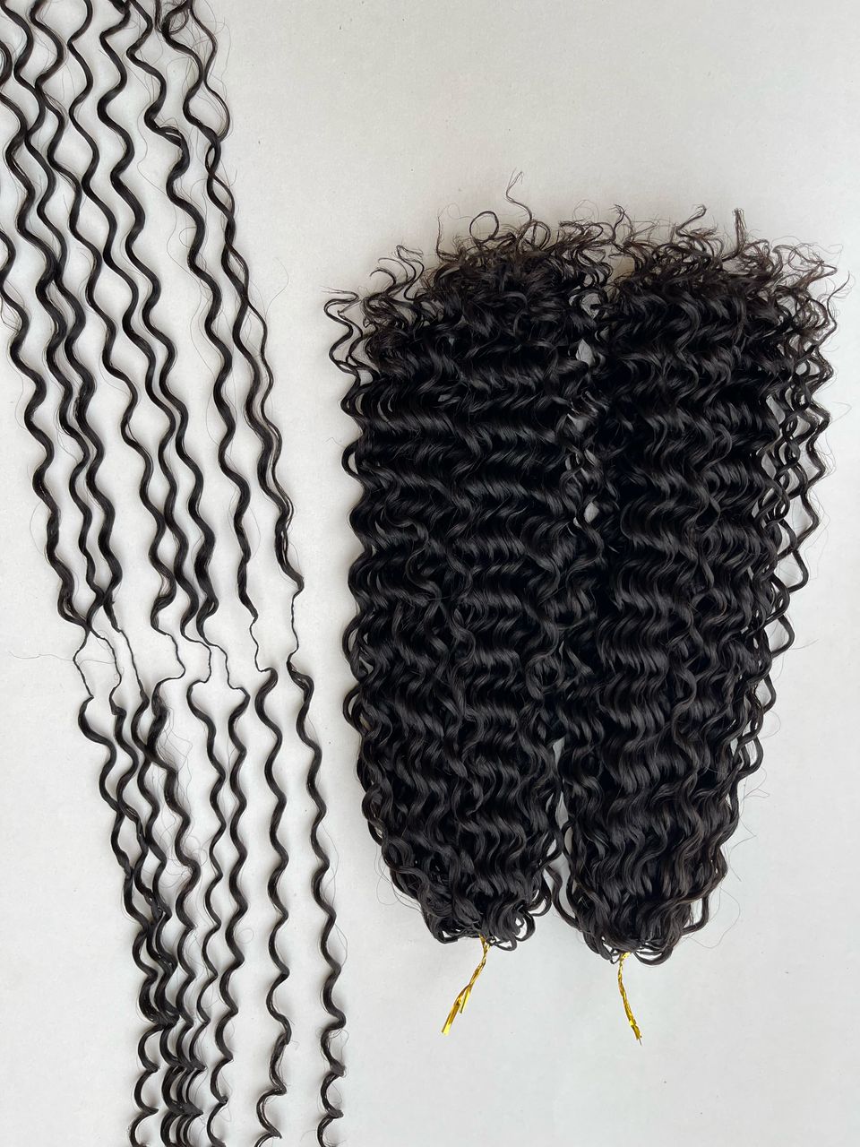 Deep Wave Feather Hair Extensions - Image 3