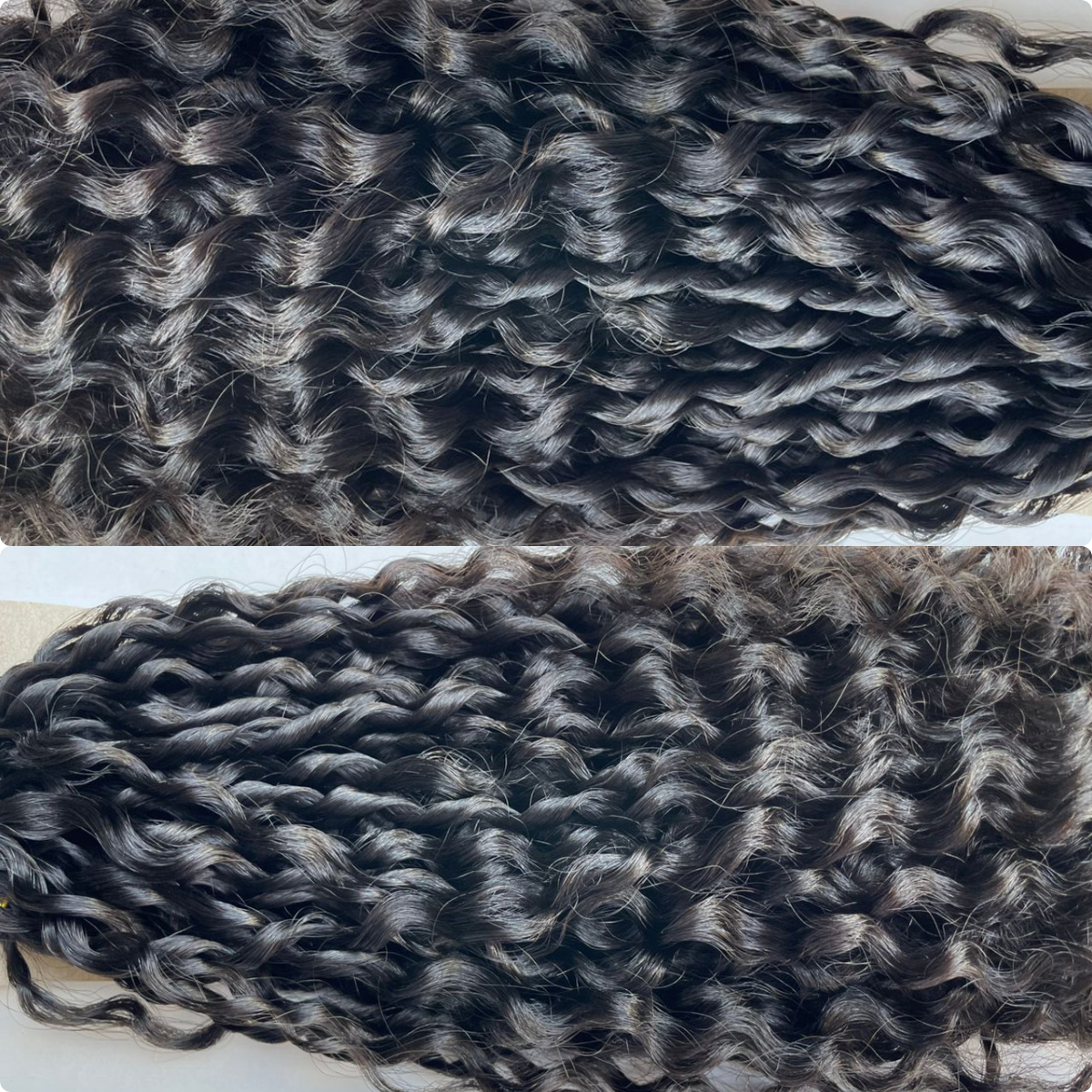 Burmese Curl Feather Hair Extensions