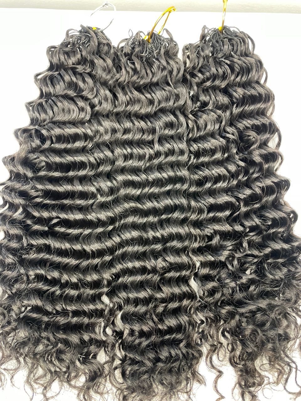 Deep Wave Feather Hair Extentions - Image 2