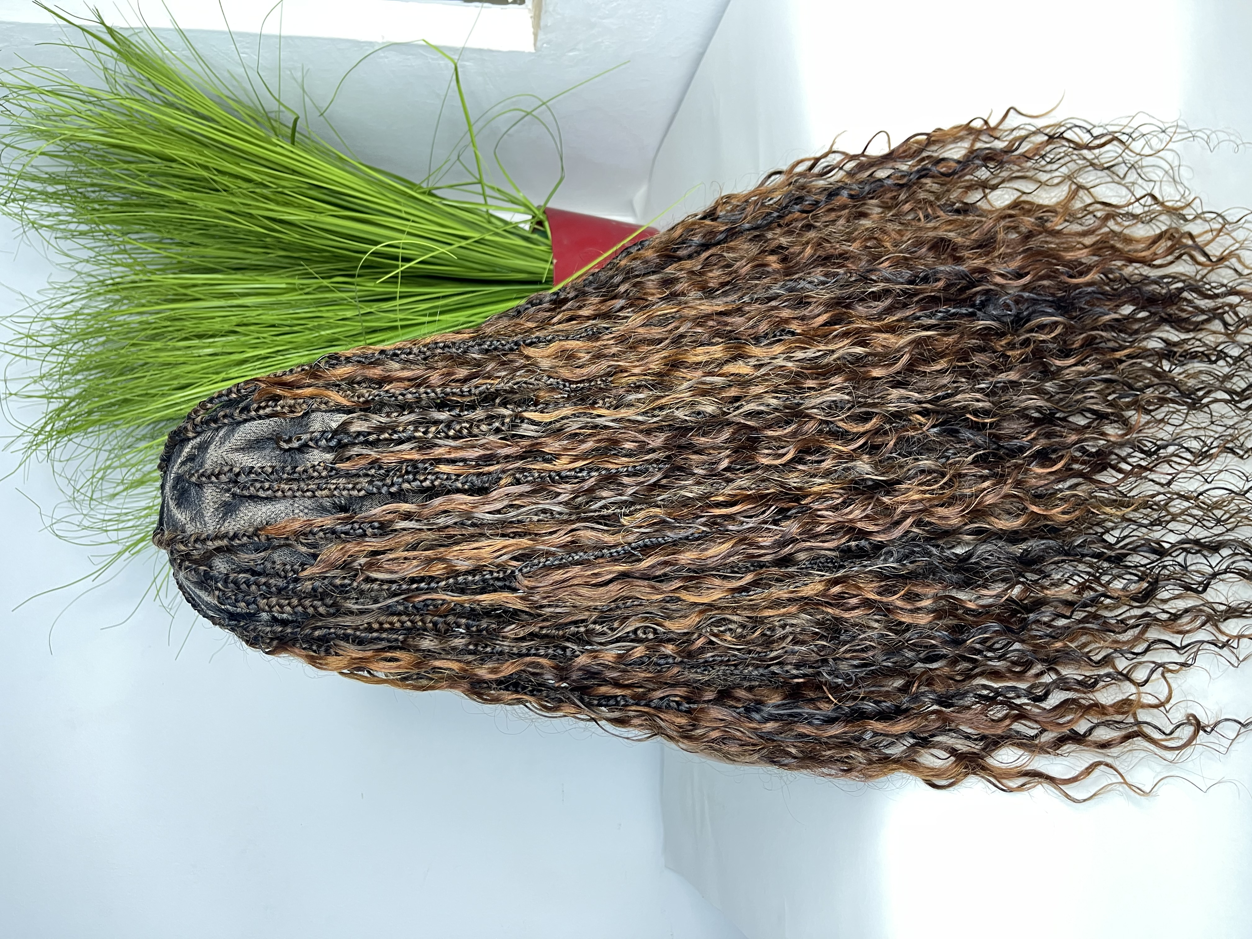Full Lace Boho Braids Wig - Image 9
