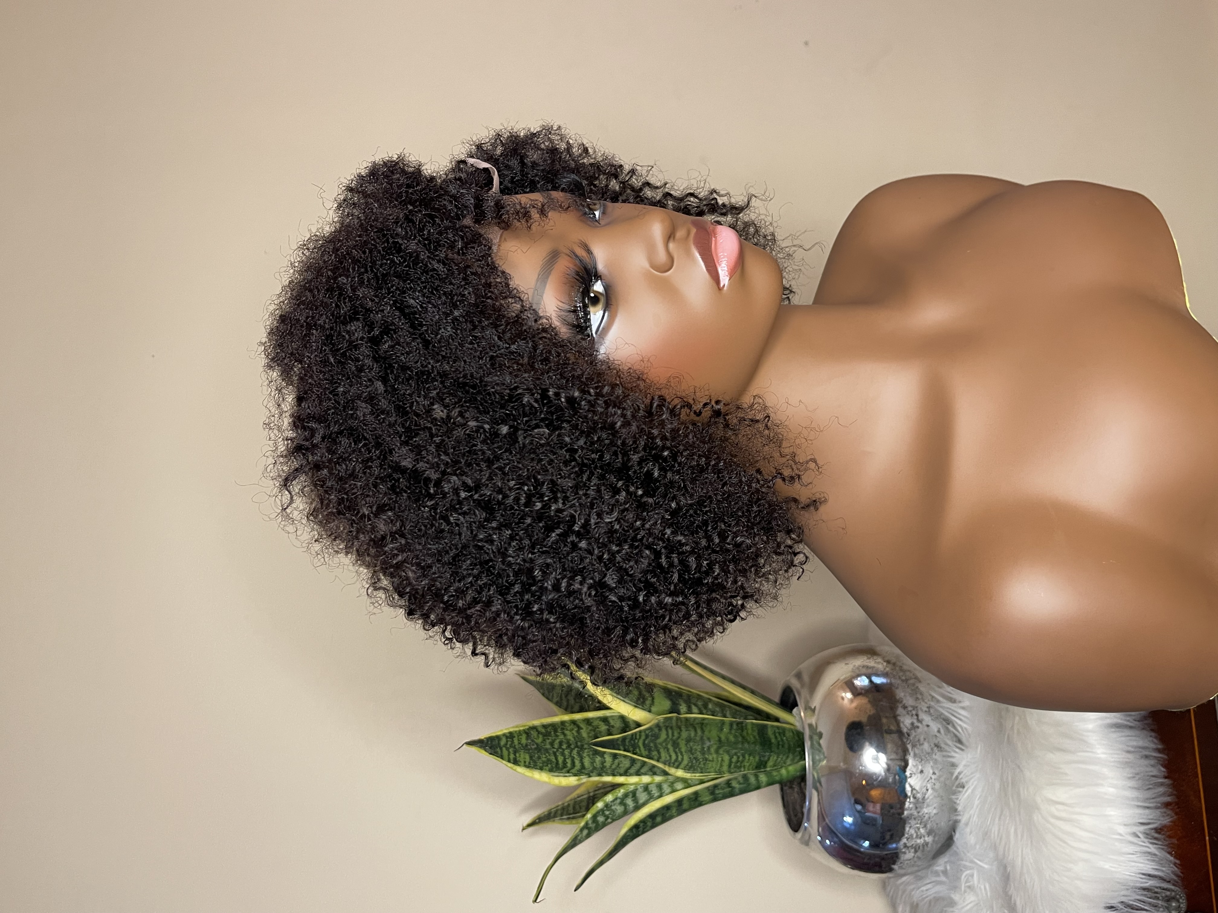 Kinky Curly Afro Twist-Out Wig - Image 2