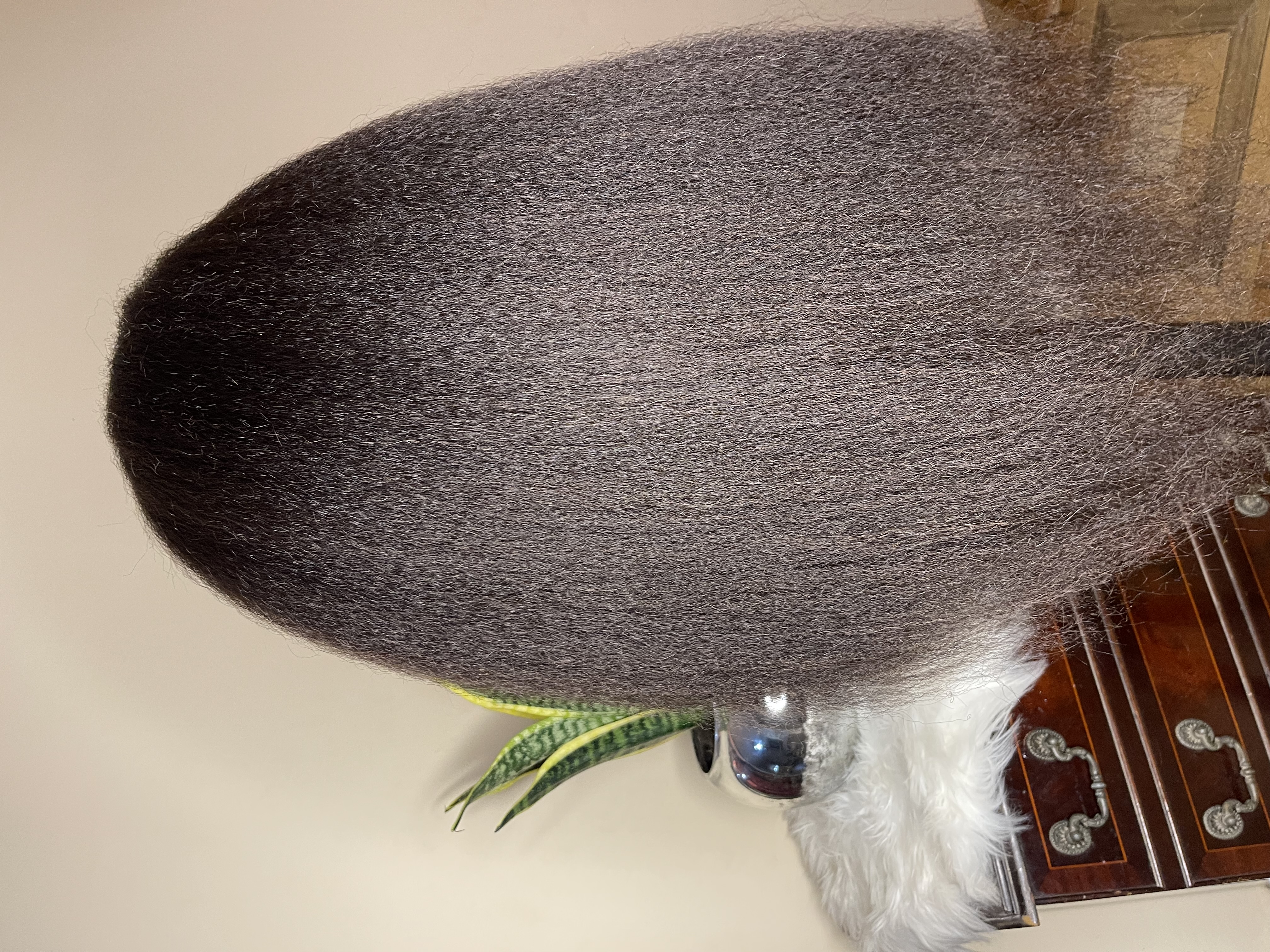 Full lace Kinky Straight Wig - Image 6