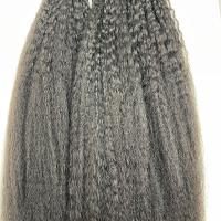 Kinky Straight Feather Hair Extensions