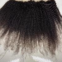 13x4 Afro Kinky Human Hair Frontal